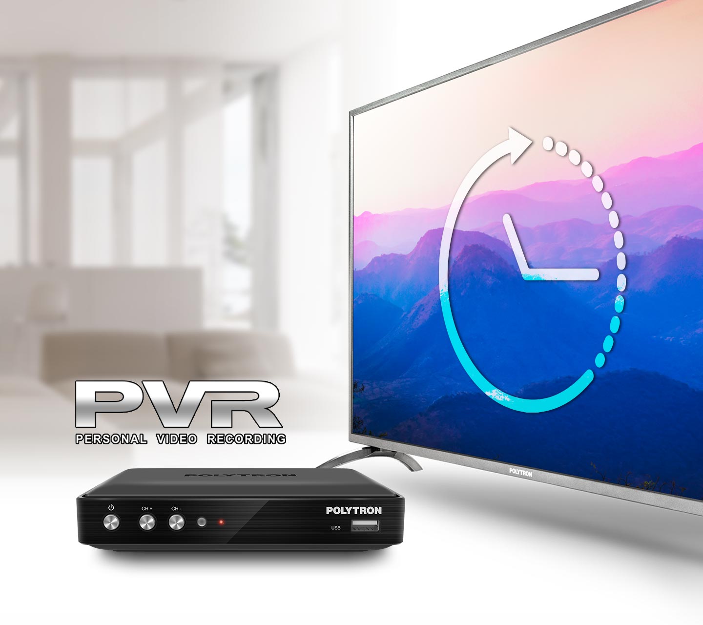 Set Top Box TV Digital Perangkat Televisi STB POLYTRON