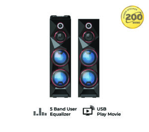 bluetooth speaker aktif suara bass terbaik untuk karaoke PAS8C28