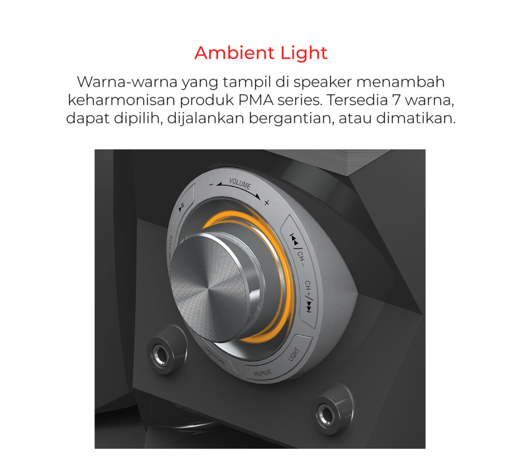 Bluetooth Speaker Multimedia PMA 9522 /B | Speaker Karaoke