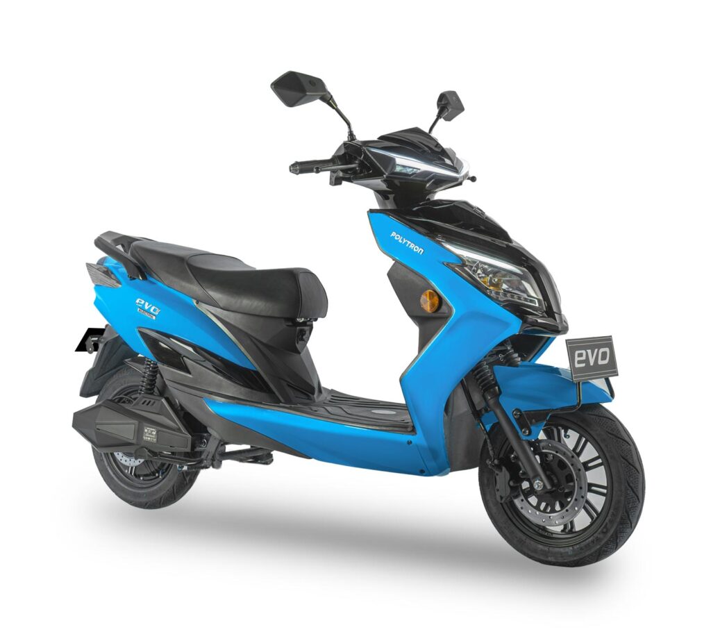 Motor Listrik POLYTRON EVO - Kinetic Blue | Kendaraan Listrik - EV