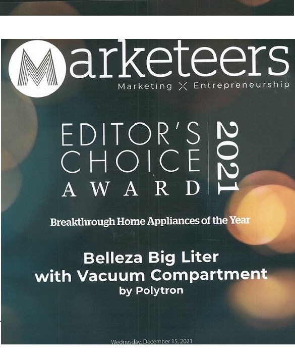 Marketeers Editor Choice Award 2021