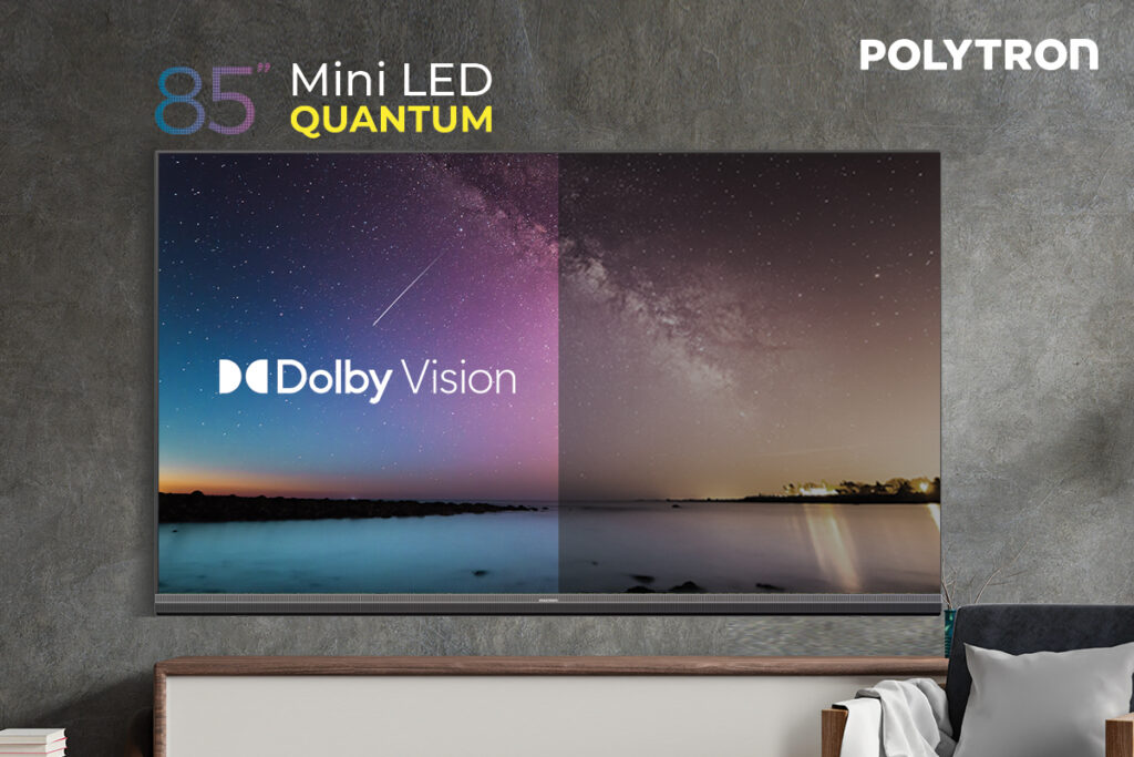 Mini LED Quantum 85 Inch dari Polytron