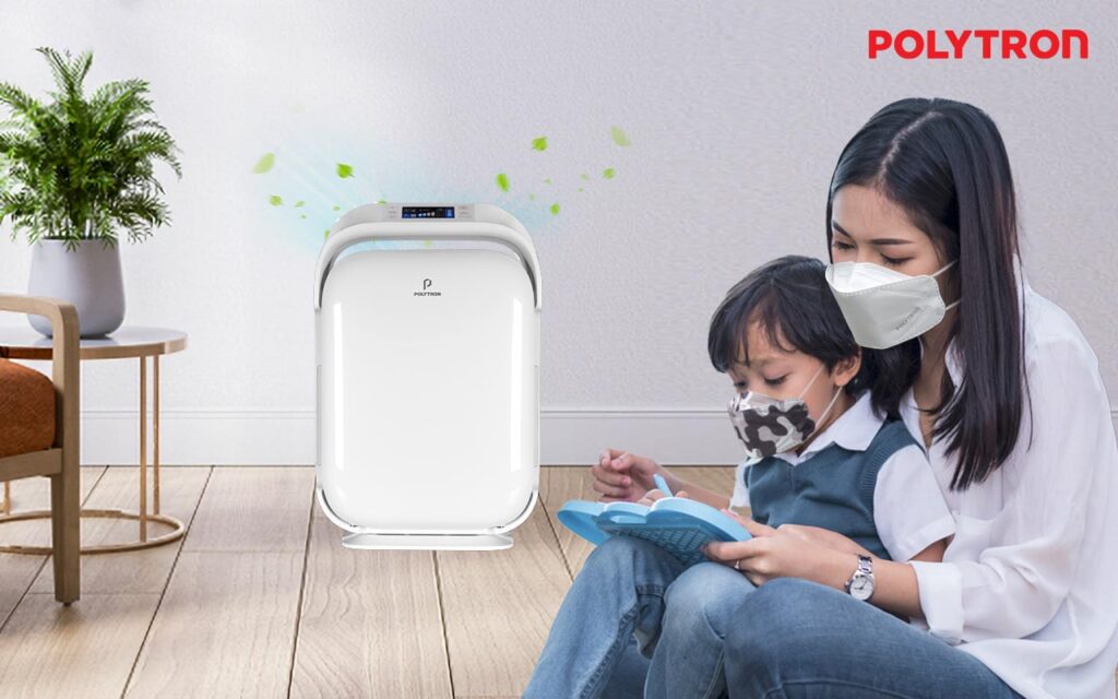 Beri Perlindungan Maksimal untuk Keluarga dengan Air Purifier dan Masker dari Polytron