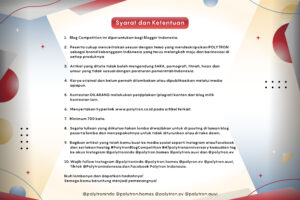 HUT 47 Tahun POLYTRON Gelar Blogger Competition