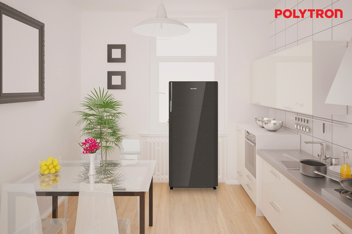 kulkas 1 pintu elegant untuk dapur