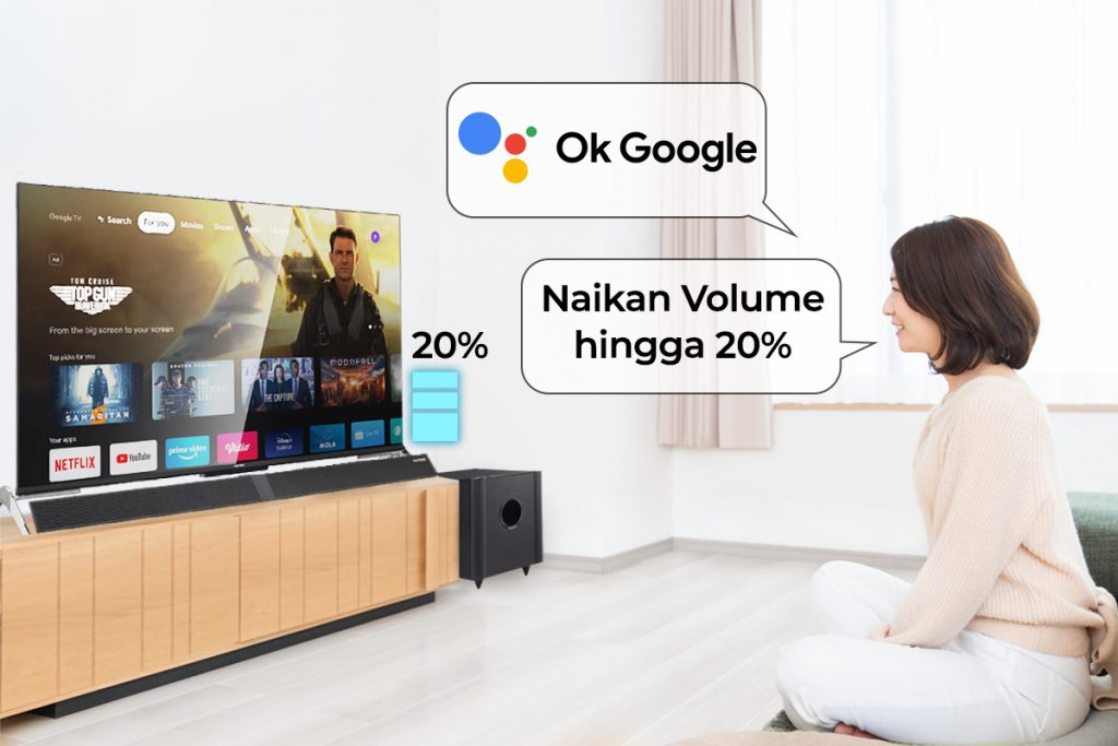 Aktifkan Google TV