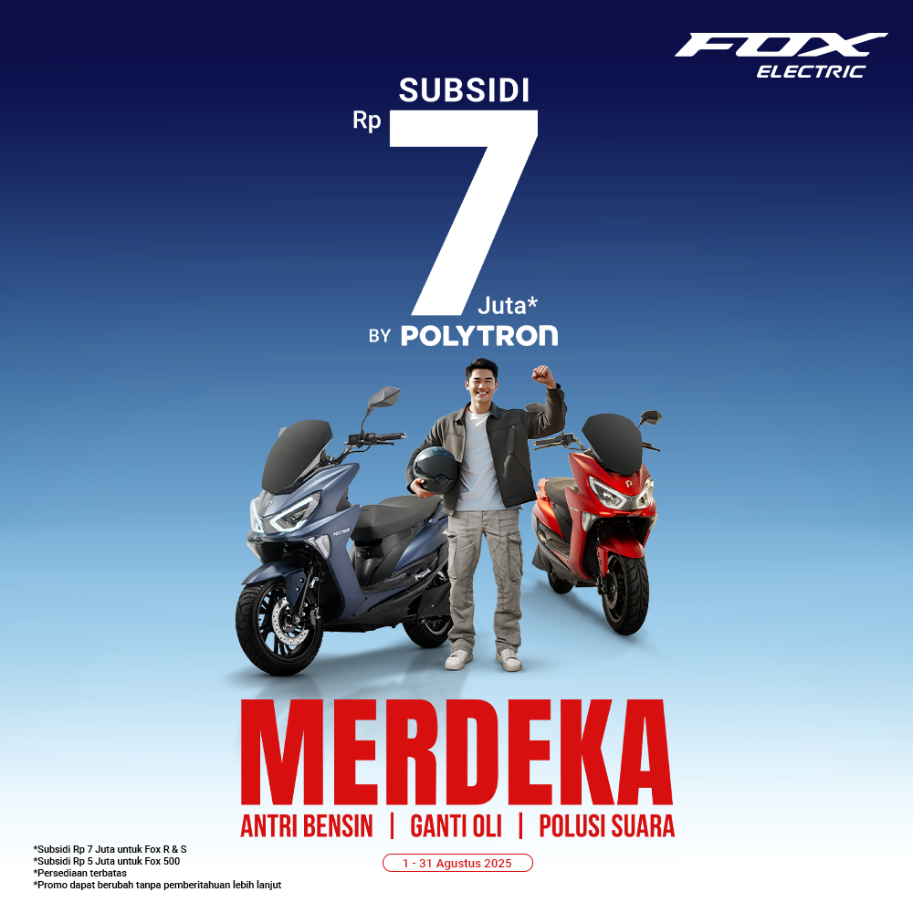 promo motor listrik agustus 2025