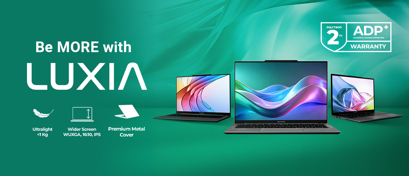 laptop polytron luxia